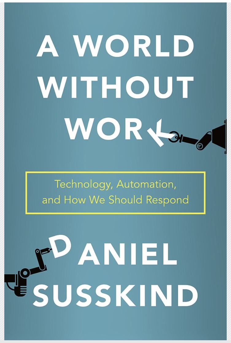 Cover of A World Without Work by Daniel Susskind