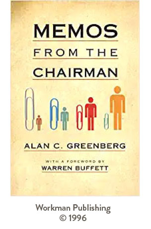 picture of book cover Memos from the chairman by Alan C. Greenberg