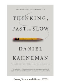 Picture of the book cover of Thinking Fast and Slow by Daniel Kahneman
