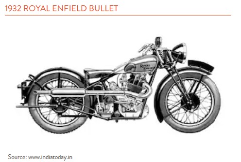 picture of the 1932 Royal Enfield Bullet