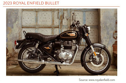 Picture of the 2023 Royal Enfield Bullet