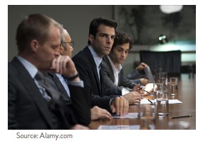Picture of men at a board table